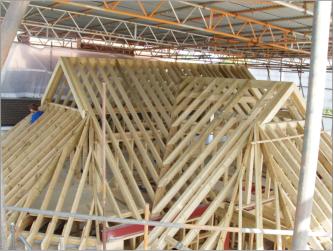 Traditional hand cut roof loft conversion, incl dormer and veluxes.  Teddington, SW London